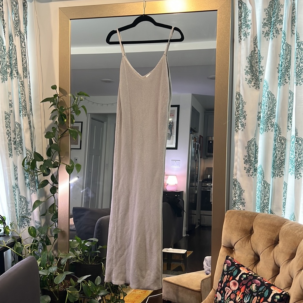 Knit summer spring maxi dress